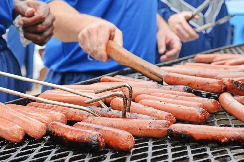 Love Thy Neighbor and Hotdog Lunch